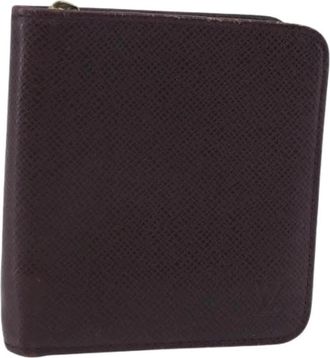 Louis Vuitton Pre-owned Bifold Portemonnee - Dames - Vintage Accessoires - Bruin - ONE Size - Leer - Vintage