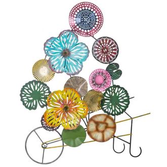 Wanderlust Deco Wanderlust Deco - Mural Decorativo De Pared De Metal 112x8x132