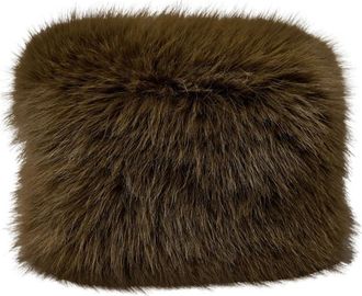 Sofie Schnoor Cappello in pelliccia sintetica Dorasw - - Accessories - Donna - Verde - ONE SIZE