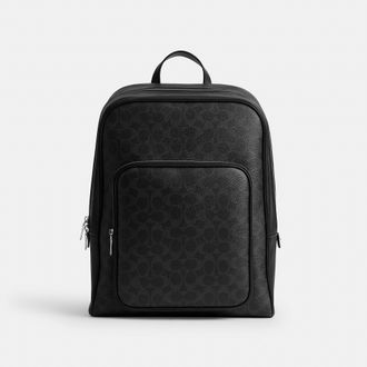 Coach Aiden Backpack In Signature Canvas