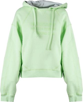 Patrizia Pepe Hooded Sweatshirt - Dames - Sweatshirts & Hoodies - Groen - Maat: XS