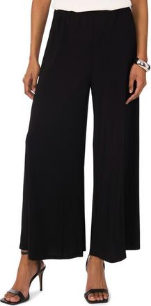 Vince Camuto Wide Leg Pants in Rich Black at Nordstrom, Size X-Small P