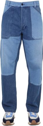 Etro Blue Mid Rise Jeans