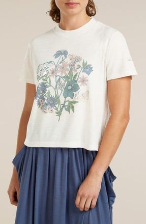 Icebreaker Merino 150 Tech Lite Tee in Ecru Heather at Nordstrom, Size X-Small