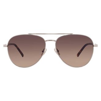 Ferragamo Ferragamo Brown Gradient Pilot Mens Sunglasses SF316S 745 61
