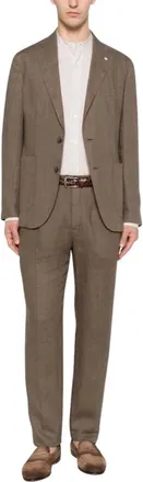 Manuel Ritz Hombre, Trajes, Marr&oacute;n, Talla: S