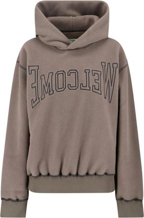 Maison Margiela Teddy Taupe Fabric Hoodie