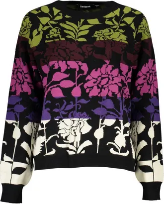 Desigual Black Polyester Womens Sweater