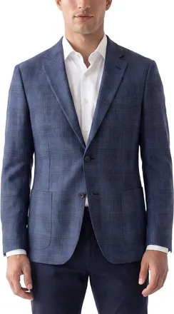 Corneliani CC Collection Virgin Wool & Linen-Blend Jacket