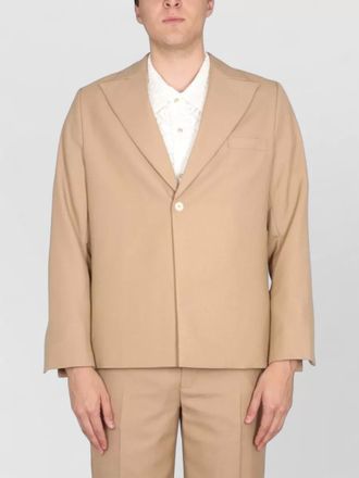 S&eacute;fr single-breasted suit jacket