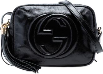 Gucci Pre-owned Gucci Patent Soho Disco Crossbody Ladies 9TLFMLVFESQ30SB9