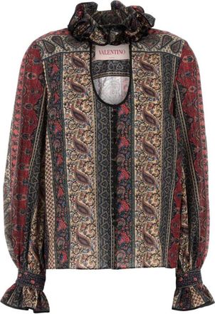 Valentino Garavani Multicolor Paisley Print Shirt