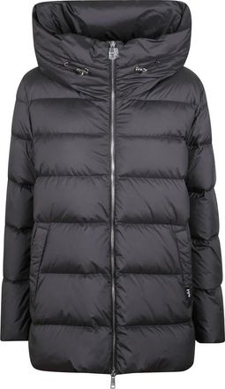 Add Add Jassen Zwart - Dames - Dons jassen - Zwart - S - Jassen