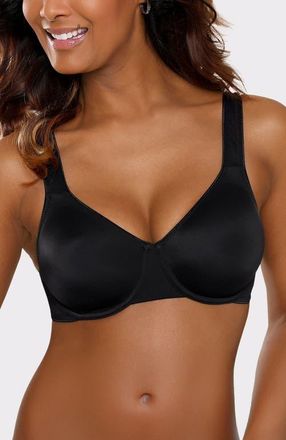 Lascana Underwire T-Shirt Bra in Black at Nordstrom, Size 36Ddd