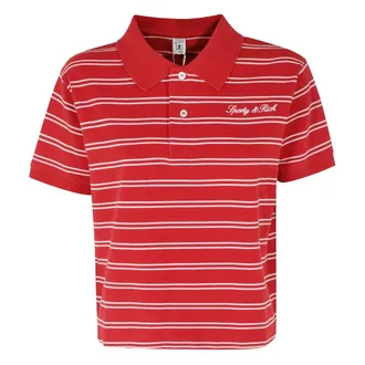 Sporty & Rich Dames, Tops, Rood, Maat: M Katoen