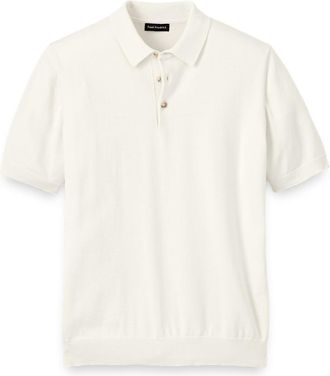 Paul Fredrick Supima Cotton Three Button Polo