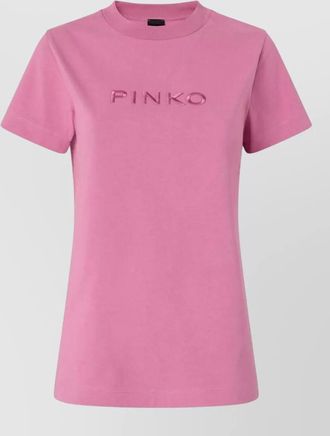 Pinko cotton short sleeve t-shirt