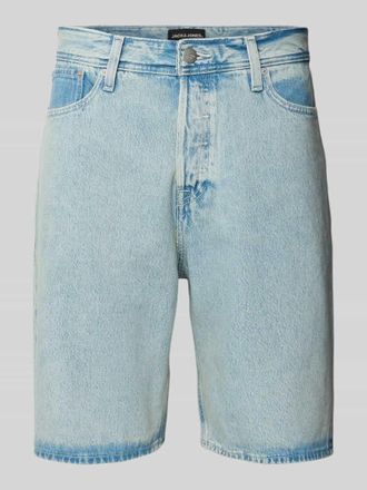 Jack & Jones Jack & Jones Loose Fit Jeansshorts im 5-Pocket-Design Modell ALEX in Hellblau, Gr&ouml;&szlig;e XL