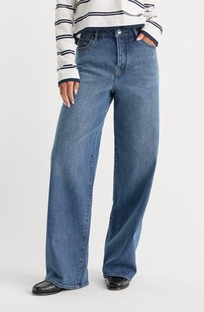 Good American Vintage Wide Leg Jeans in Westgate at Nordstrom, Size 18W