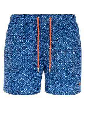 Gallo Printed Polyester Swimming Shorts