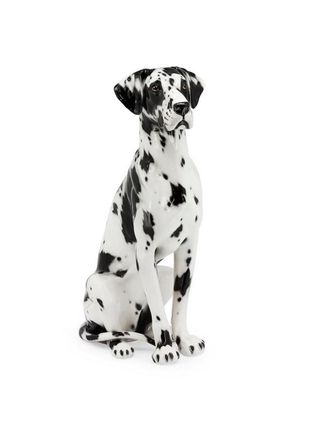 Schubiger M&ouml;bel Figur Dogde Schwarz Weiss H: 90 cm