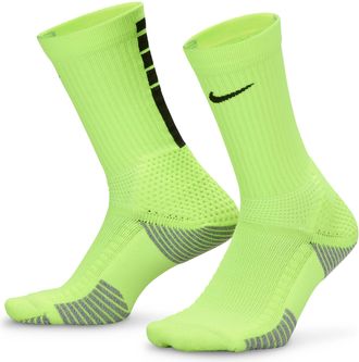 Nike Unisex Elite 2.0 Cushioned Crew Socks (1 Pair) in Yellow | HM0285-702