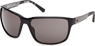 Harley-Davidson HD00026 01A Mens Sunglasses Black Size 61