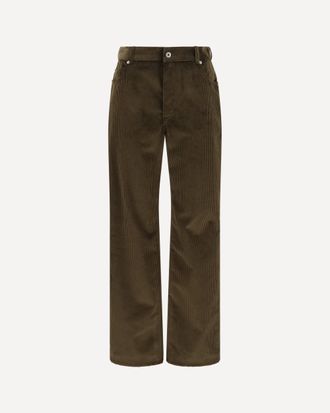Loewe Cotton corduroy Pants Female 36