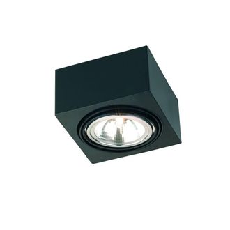Netlighting Rodos Single Surface Mounted Downlight Black Structure