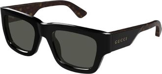 Gucci Grey Square Mens Sunglasses GG1668S 001 52