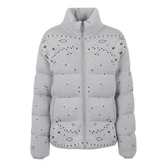 Alanui Cloud Multico Bandana Puffer Jacket