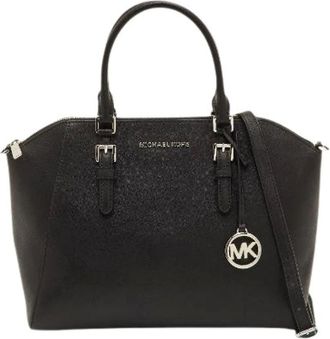 Michael Kors Pre-owned Handbags, female, Black, Size: ONE SIZE Pre-owned Leather Handbag