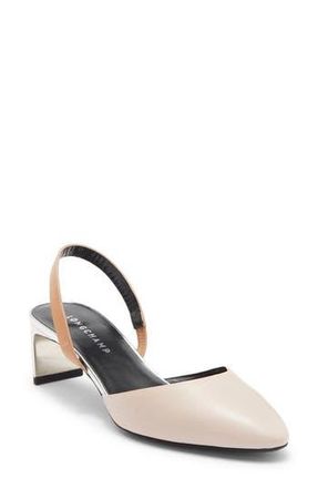 Longchamp Slingback Pump in Pale Pink at Nordstrom Rack, Size 8Us / 39Eu