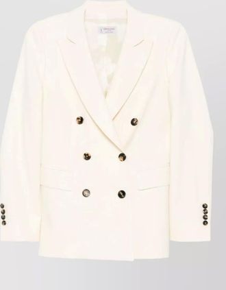 Alberto Biani virgin wool double-breasted blazer