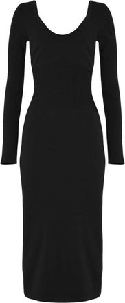 Wolford Luxe Merinojas - Dames - Kleedjes - Zwart - XS - Wol - Kleedjes