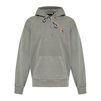 Carhartt Work in Progress Carhartt Wip, Hoodies, male, Gray, Size: 2XL Nelson Sweatshirt