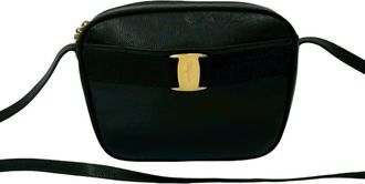 Ferragamo Leather Pochette Shoulder Bag (Pre-Owned)