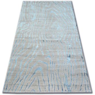 RugsX Rugsx - Alfombra Acr&iacute;lica Manyas 1703 Gris/azul Grey 80x150 Cm