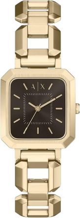 A|X Armani Exchange Leila Quartz Brown Dial Ladies Watch AX5738