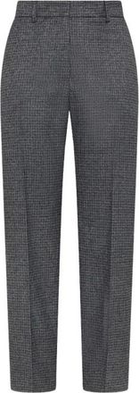 Seventy Pantalone a sigaretta pied de poule - - Trousers - Donna - Grigio - M