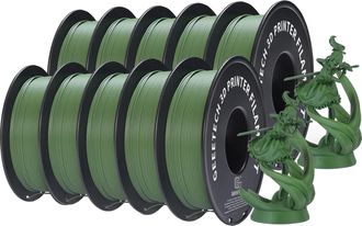 OEM Bobina De 10 Kg De Filamento Pla Mate, 1,75 Mm De Di&aacute;metro, Sellada Al Vac&iacute;o, Disponible En Varios Colores