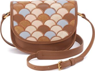 Hobo Small Kiva Leather Crossbody Bag in Timber Brown at Nordstrom