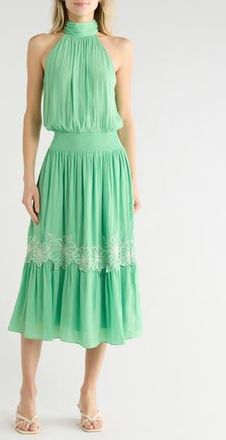 Ramy Brook Elinora Sleeveless Maxi Dress in Bright Fern at Nordstrom Rack, Size X-Large