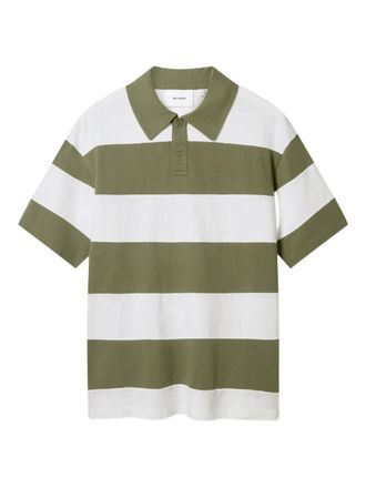 Axel Arigato Polo a righe - Verde