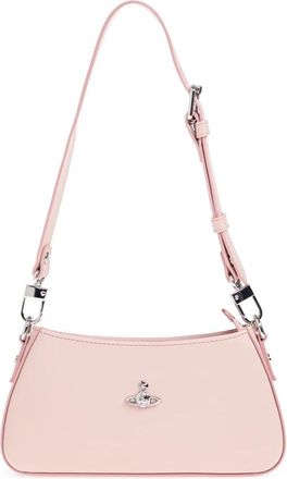 Vivienne Westwood Tasha Shoulder Bag - Dames - Schoudertassen - Roze - ONE Size - Katoen - Tassen