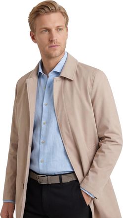 Bugatti Beige Manteljas Bugatti knopensluiting met voering