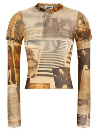Jean Paul Gaultier Womens The Journal Double Baby T-Shirt