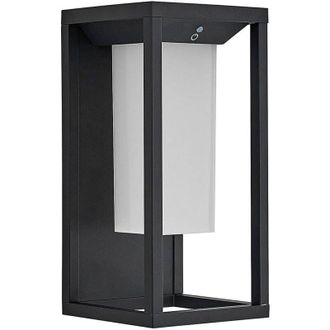 Lucande Lucande L&aacute;mpara Solar Exterior eliel En Negro De Aluminio