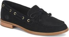 B&oslash;rn Callie Boat Shoe in Black Suede at Nordstrom Rack, Size 7.5