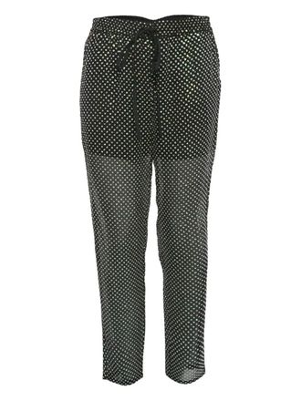 Valentino drawstring-waist trousers - Black